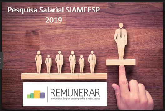 Pesquisa Salarial SIAMFESP 2019
